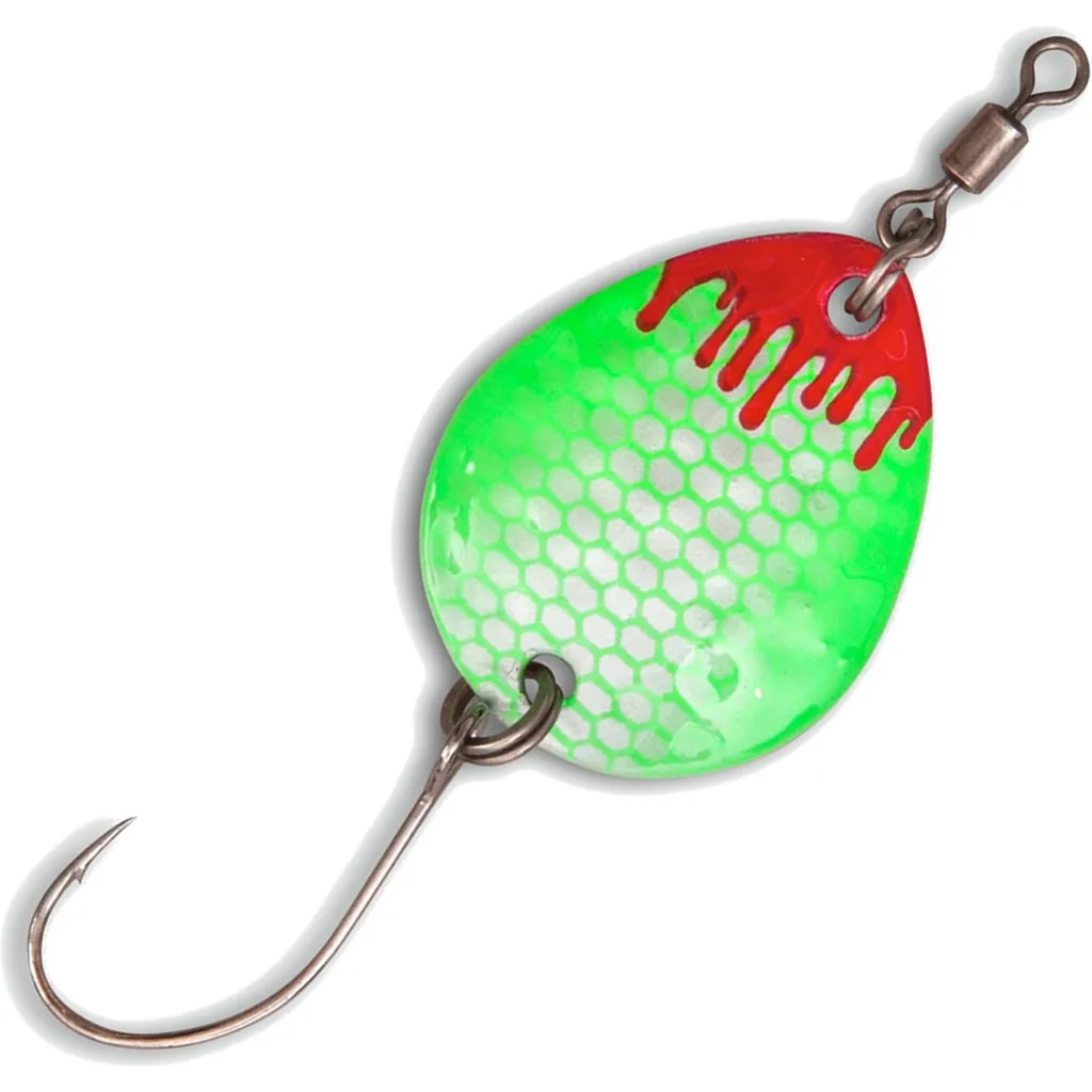 Quantum Magic Trout Bloody Blades Blinker 2.5cm 2.1g Silber/Grün
