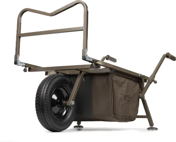 Fox Voyager Barrow 90–113cm 14.76kg Steel Pneumatic