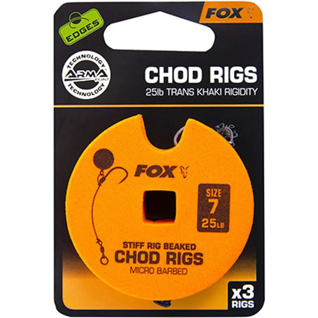 Fox Edge Armapoint Chod Rig Fertiges Rig #7 11.34kg Beaked