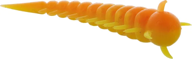 Westin Greedy Worm Softbait 5.5cm Pink/Black Garlic/Cheese