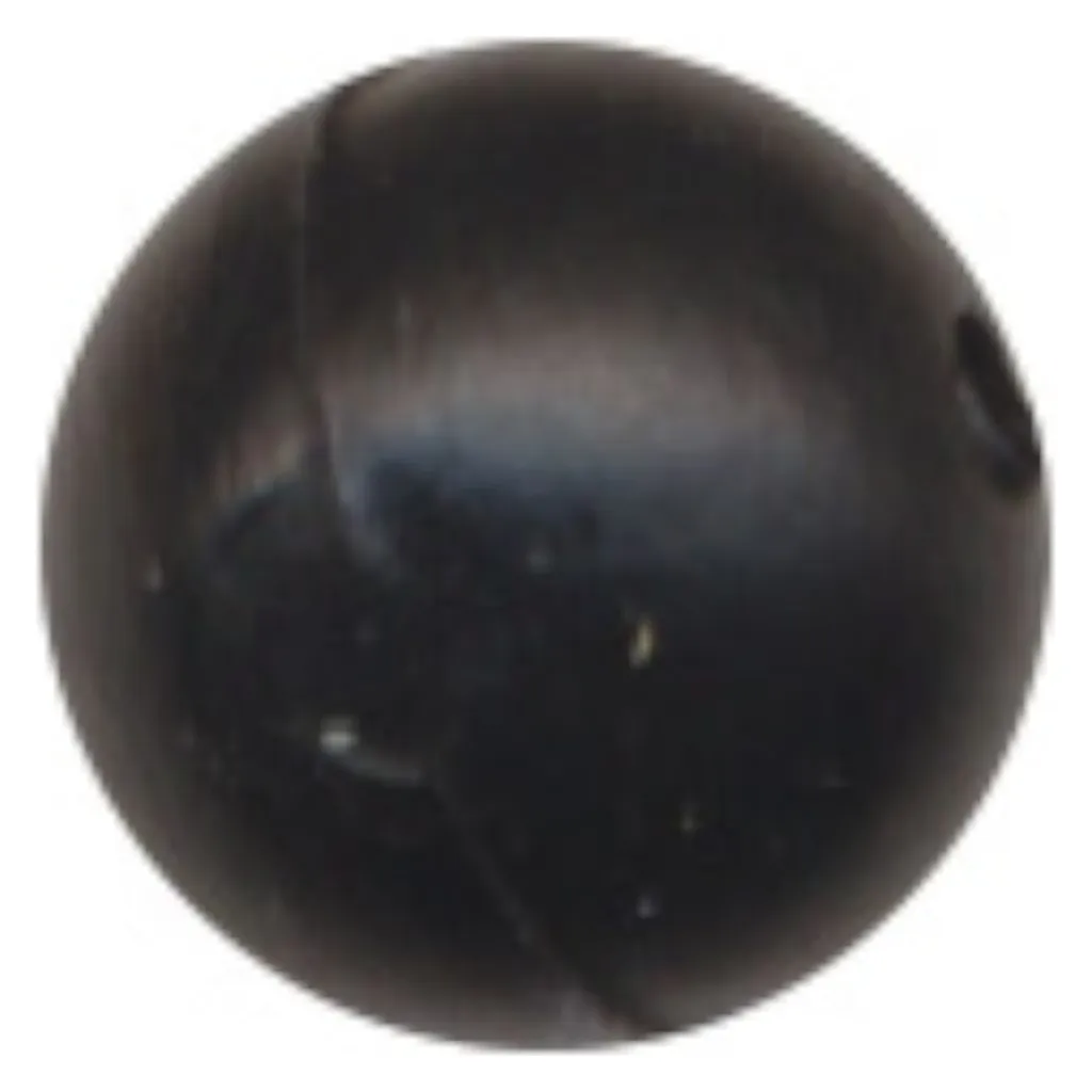 FTM Gummiperlen schwarz Montagezubehör 8mm