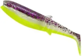 Savage Gear Cannibal Shad 8cm 5g Purple Glitterbomb