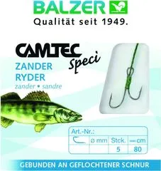 Balzer Camtec Speci Ryder Fertiges Rig 50cm 5pcs Langer Hakenschenkel Geflochtene Schnur
