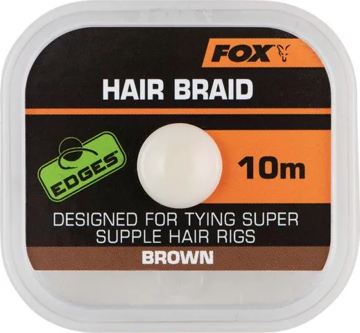 Fox Edges Hair Braid Rig Accessory 10cm Brown