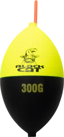 Black Cat Hard Core Beacon Float Pose 300g Black/Yellow