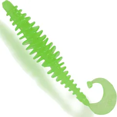 Quantum Magic Trout T-Worm Jig Gummiköder 5.5cm 1.5g Neon Grün