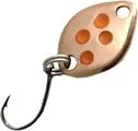 Troutwerk Spoon 0.8g 1.2cm Copper/Orange Dots