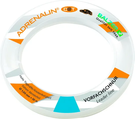 Balzer Adrenalin Cat Leader and Accessories 47kg 1mm 50m