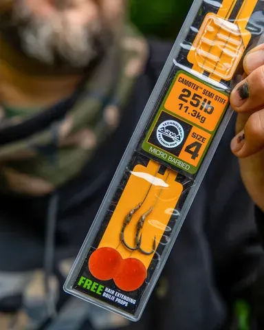 Fox Edges Curve Short Rig Size 8 9kg Camotex Semi Stiff