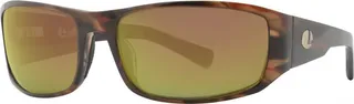 Lenz Optics Nordura Sunglass Polarized Glasses Brown-Copper Mirror Havana