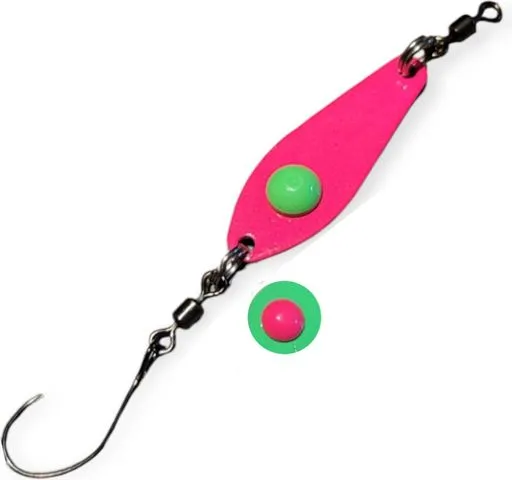 Troutwerk Spoon Löffel 3.1cm 2.4g Green/Pink