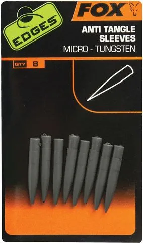 Fox Edges Tungsten Anti-tangle Sleeve 8pcs Micro