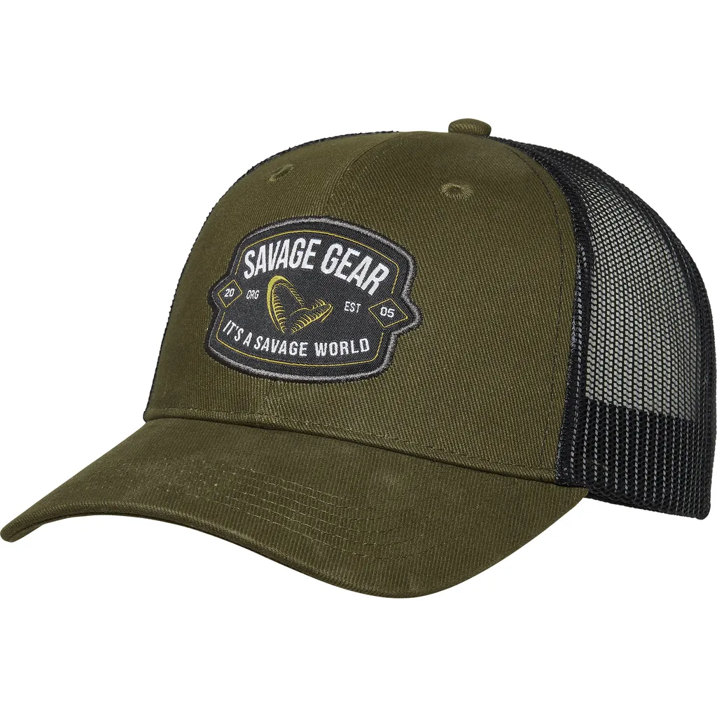 Savage Gear Badge Cap Grün