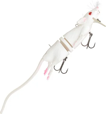 Savage Gear 3D Rad Tail Baits & Hybrid Baits 30cm 90g White