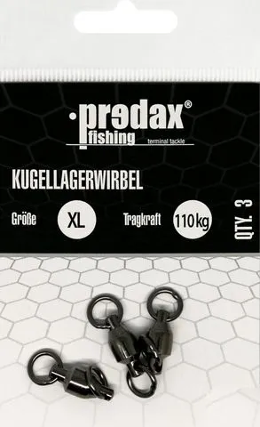 Predax Kugellagerwirbel 110kg Black Nickel