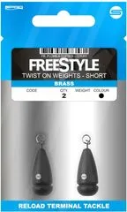 Spro Freestyle Twist On Weights Short 10g Brass