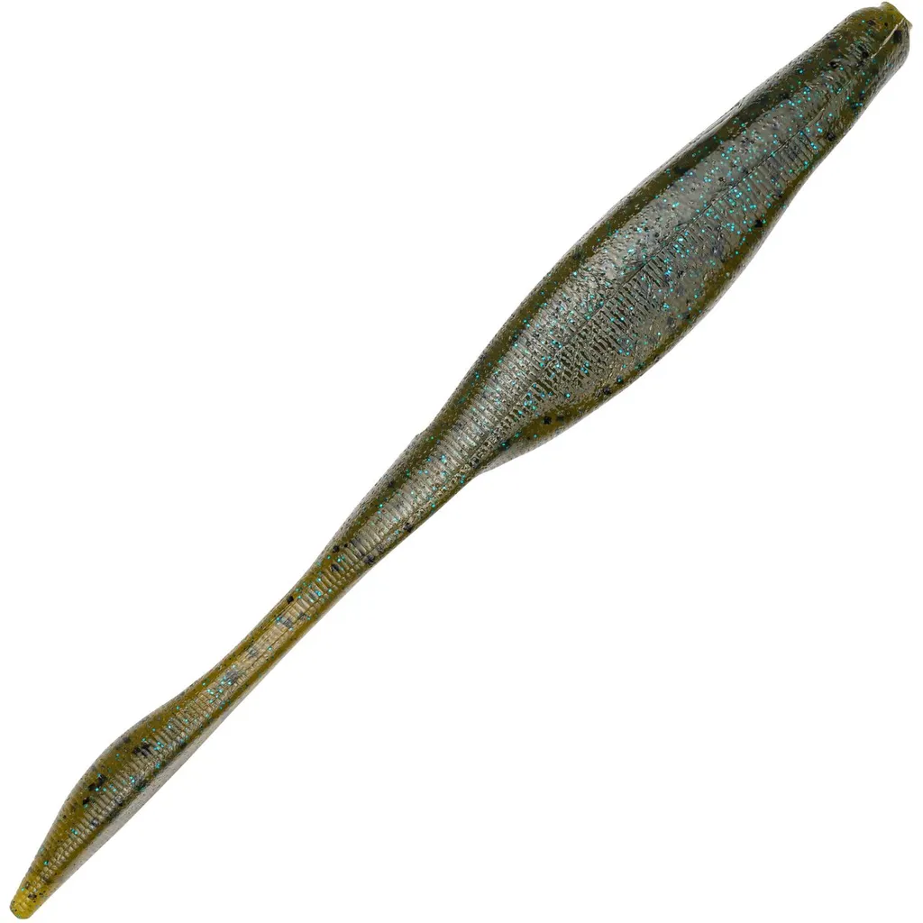 Strike King Caffeine Shad 12.5cm Green Pumpkin Sapphire