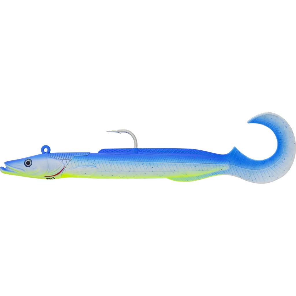 Westin Sandy Andy Curltail Jig Meeresangelköder 122g 22cm Electric Lagoon