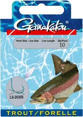 Gamakatsu Forelle Sbiro LS-2030 Leader #12 180cm 0.18mm