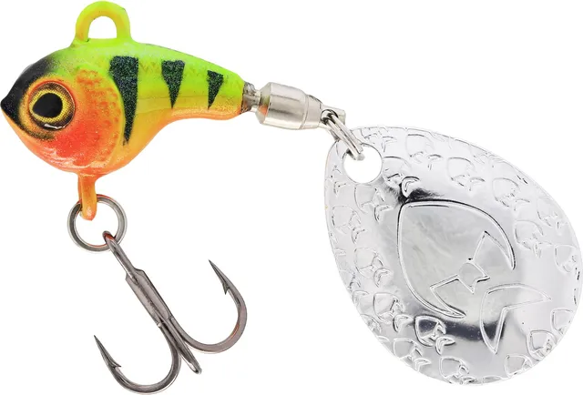 Westin DropBite Tungsten Spin Tail Jig 2,2cm 18g Chartreuse Perch