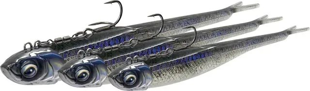 Savage Gear Monster Vertical Heads 60g 1/0 White Fish