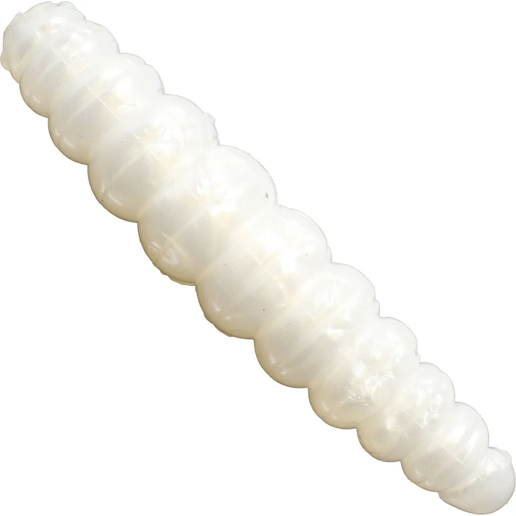 FTM Omura Baits Larvy Käse Gummiköder 3.5cm Perlweiß