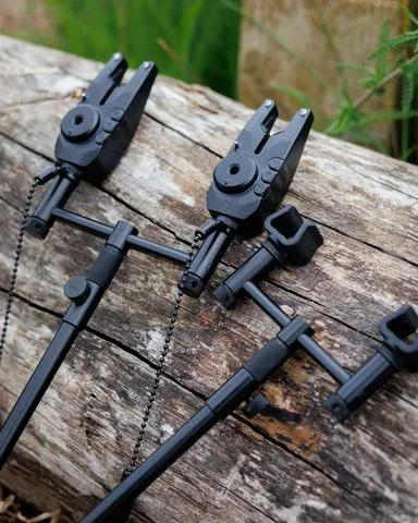 Fox Black Label Slim Buzz Bar 3rods 22–25cm 12mm Aluminium