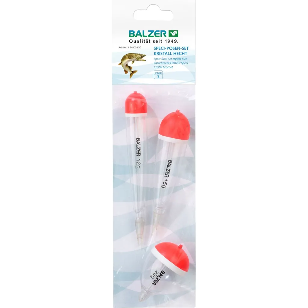Balzer Kristallposen-Sortiment Hecht 12g 15g 20g