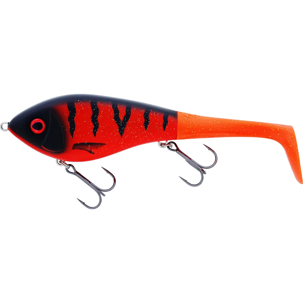 Westin Swim Tail Tail baits & hybrid baits 12cm 68g Sinkend Fire