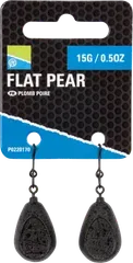 Preston Flat Pear Sinker 15g 2pcs