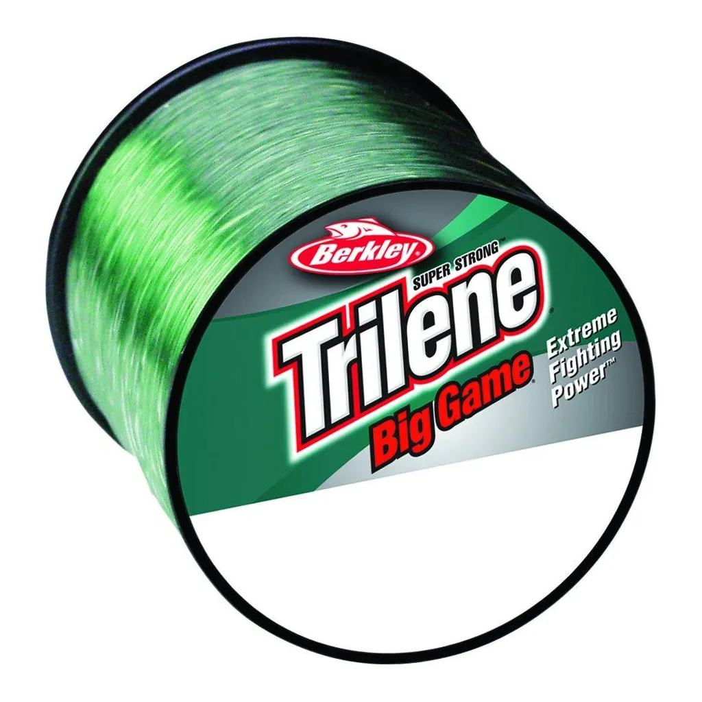 Berkley Trilene Big Game Monofile Schnur 17LB 0.33mm 1000m Green