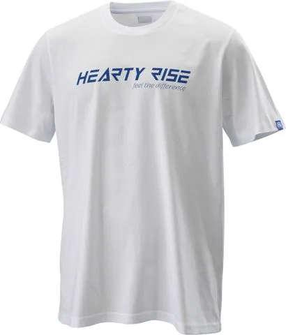 Hearty Rise T-Shirt White S 100% Baumwolle
