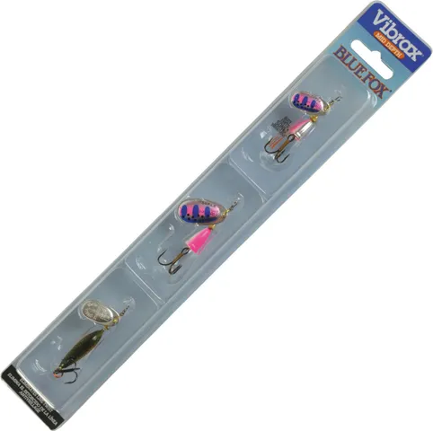 Blue Fox Vibrax Kit Köderset Regenbogenforelle 3Stk