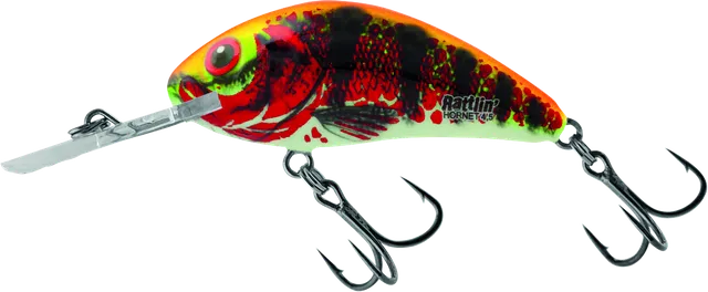 Salmo Rattlin' Hornet Floating 6.5cm 20g Holo Red Perch