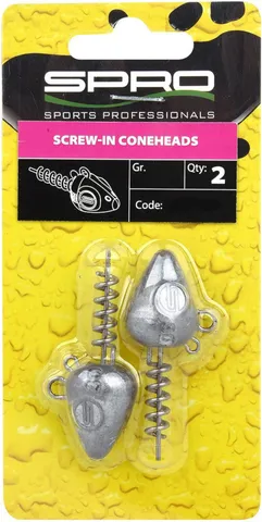 Spro Pelagical Screw-In Jighead Kegelform