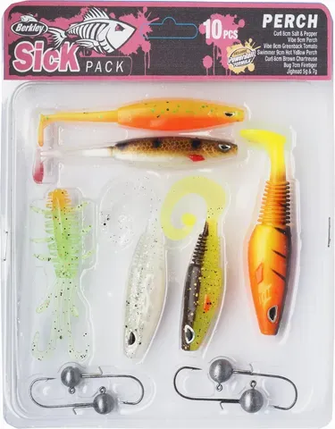 Berkley Sick Perch Pack Lure Kit Swimbait