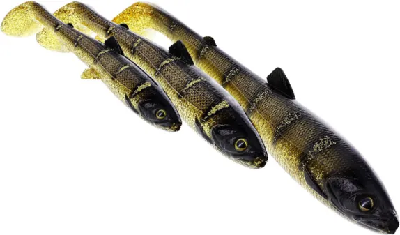 Westin BullTeez Shadtail 24cm 107g Gold Rush
