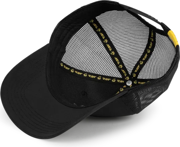 Black Cat Black Trucker Cap