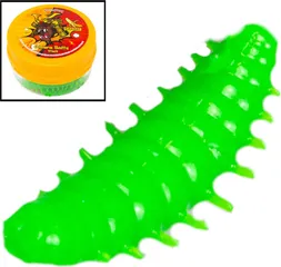FTM Omura Baits Okto Banane Gummimaden 4cm Neon Grün