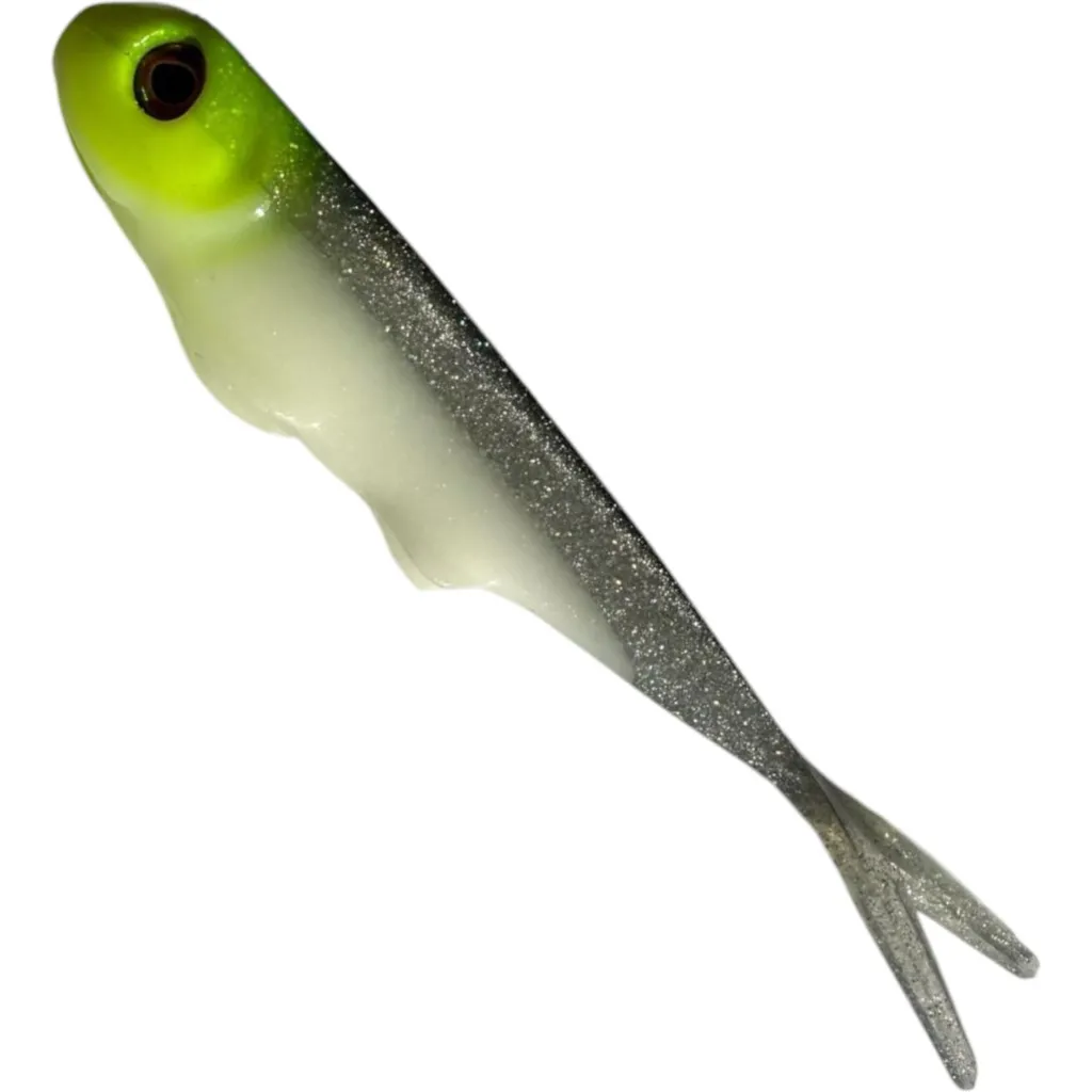 KSM River Fighters FatKamp Gummifisch 20cm Yellow Head