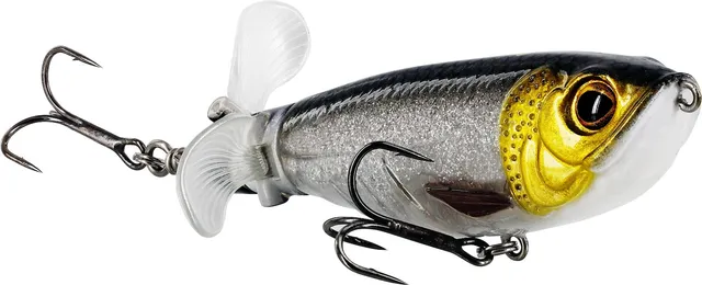 Westin Spot-On Twin Turbo Oberflächenköder 9cm 19g Black Haze