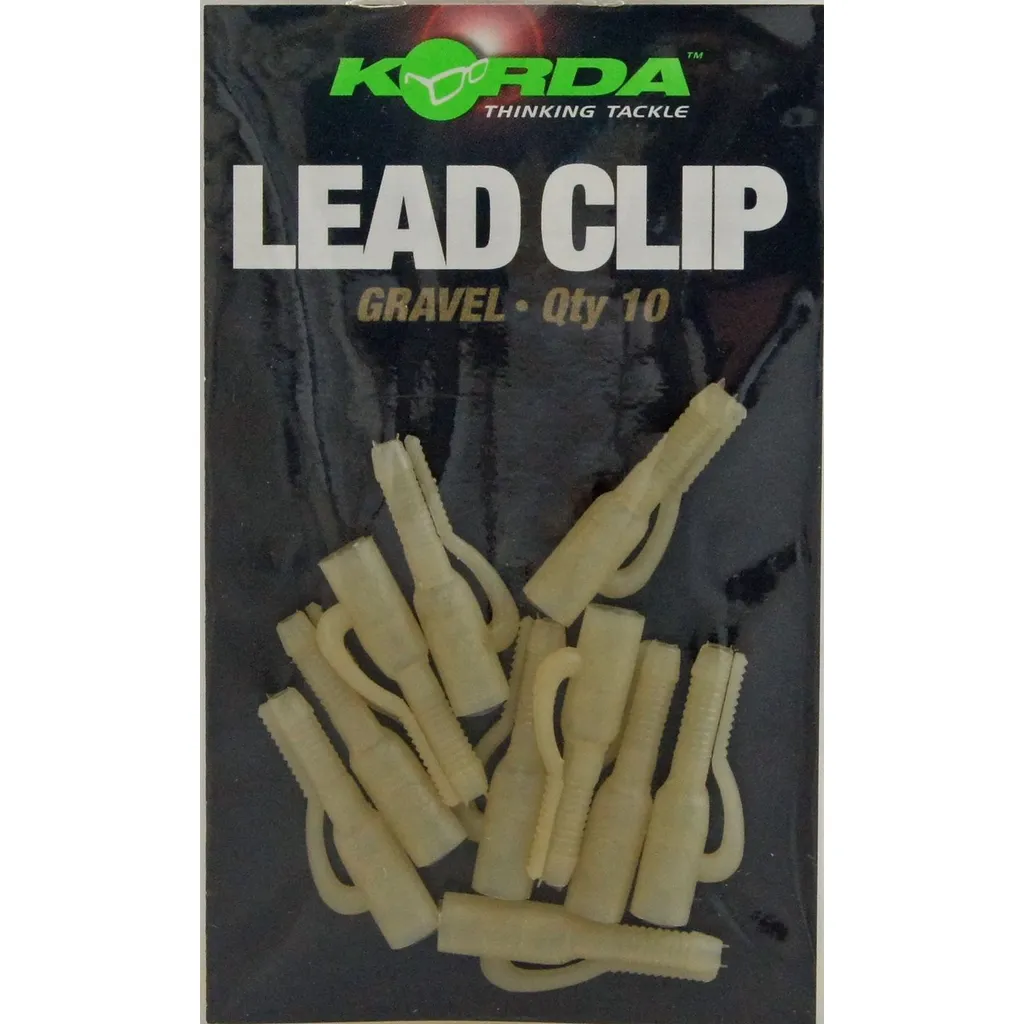 Korda Safe Zone Lead Clips Gravel
