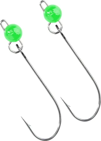 Balzer Tungsten Cheburashka Mit Haken Jig Head #8 1.25g Green