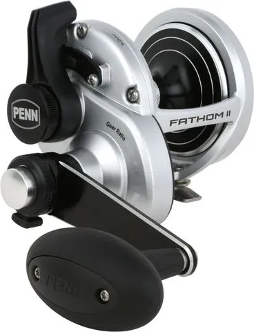 Penn Fathom II LD 2 Speed Multirolle 40N 18.1kg 683g 6.0:1/1.9:1