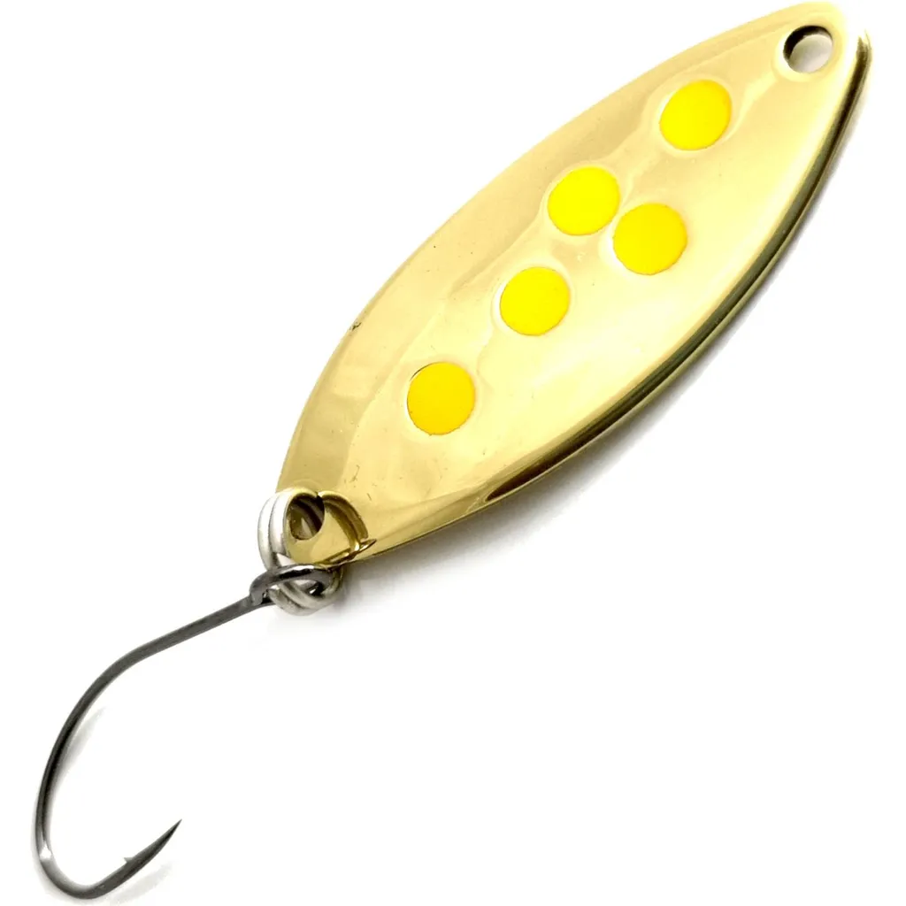 Troutwerk Spoon Blinker 70283 3.3cm 2.5g Gold Gelb