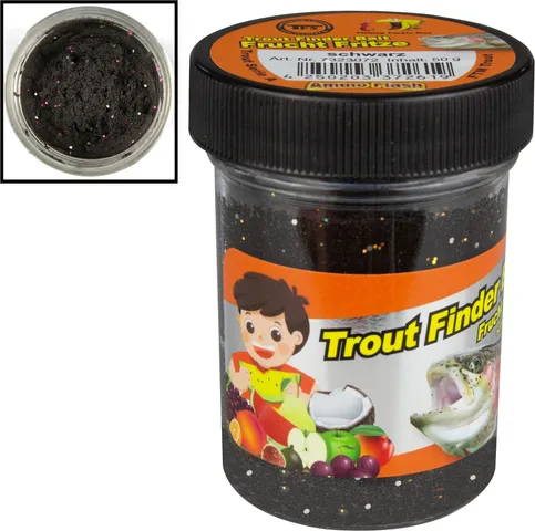 FTM Forellenteig schwimmend 50g Schwarz Frucht