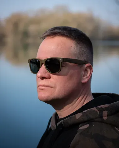 Fox Avius Polarized Glasses Khaki Green