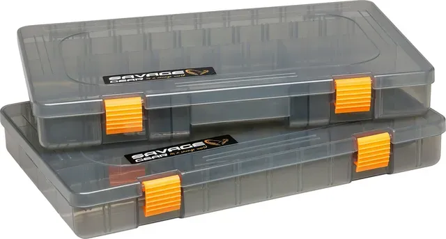 Savage Gear Lurebox 27.5x18x4.5cm 5 Compartments PP Adjustable Divider Walls
