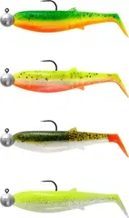 Savage Gear Cannibal Shad Mix 3g 6.8cm 4pc Dark Water Mix