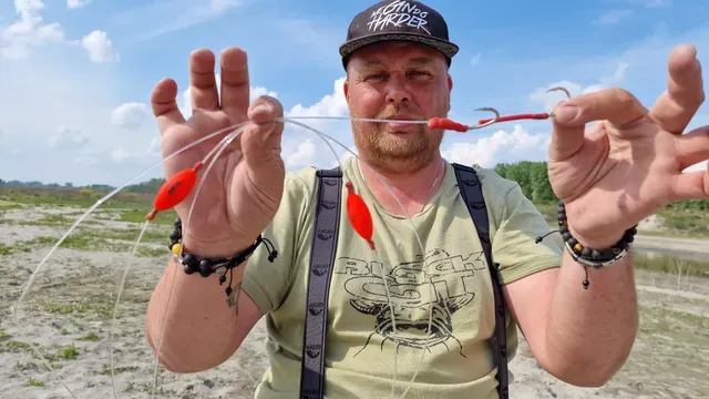 Black Cat Lightning Rig 6/0 2m Single Hook